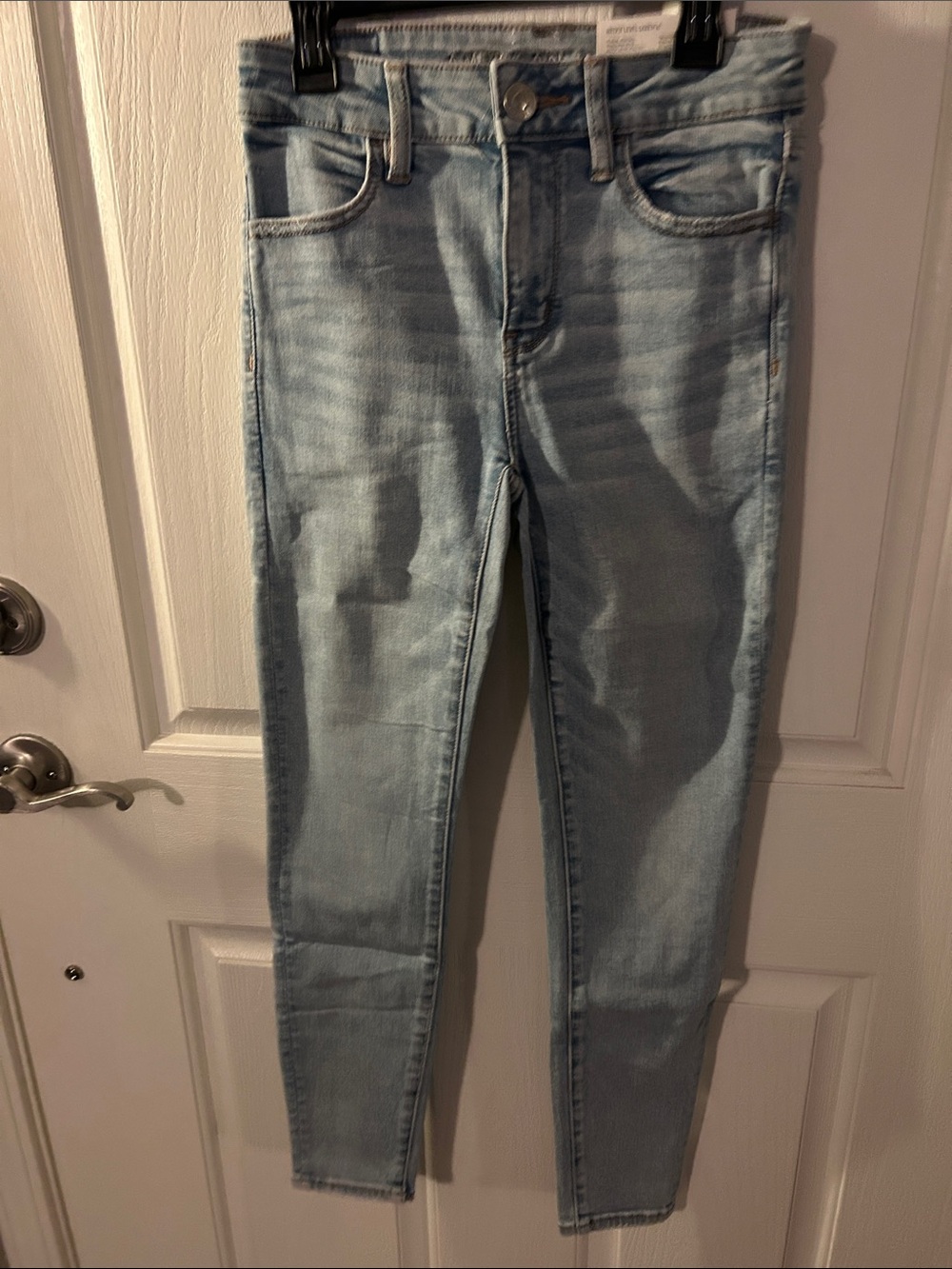 American Eagle Outfitters Light Blue Skinny Jeggings 2S, 2 Short